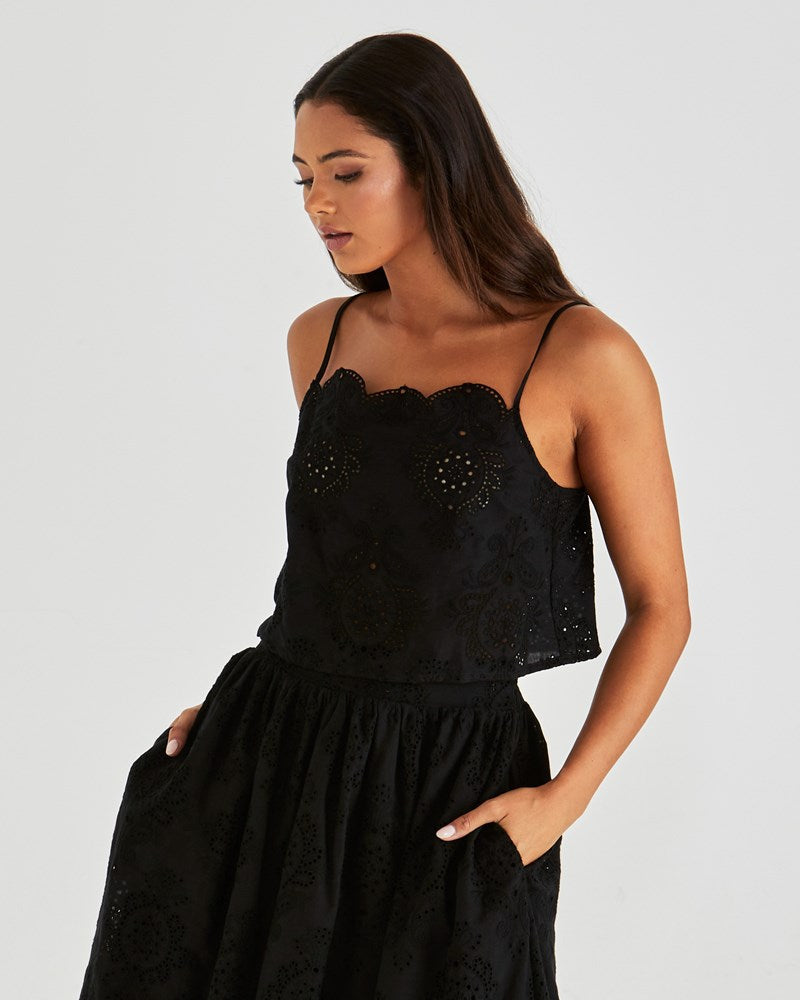 Sass Clothing Ani Cami (Black)