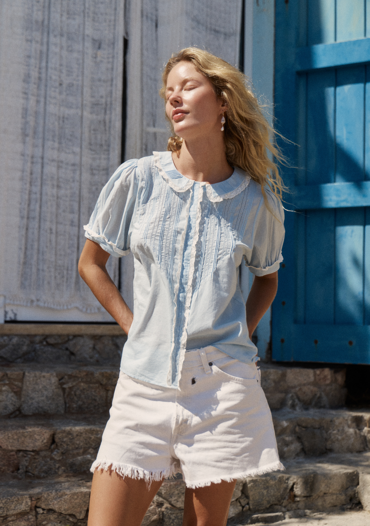 Auguste The Label Magdalena Blouse (Print)