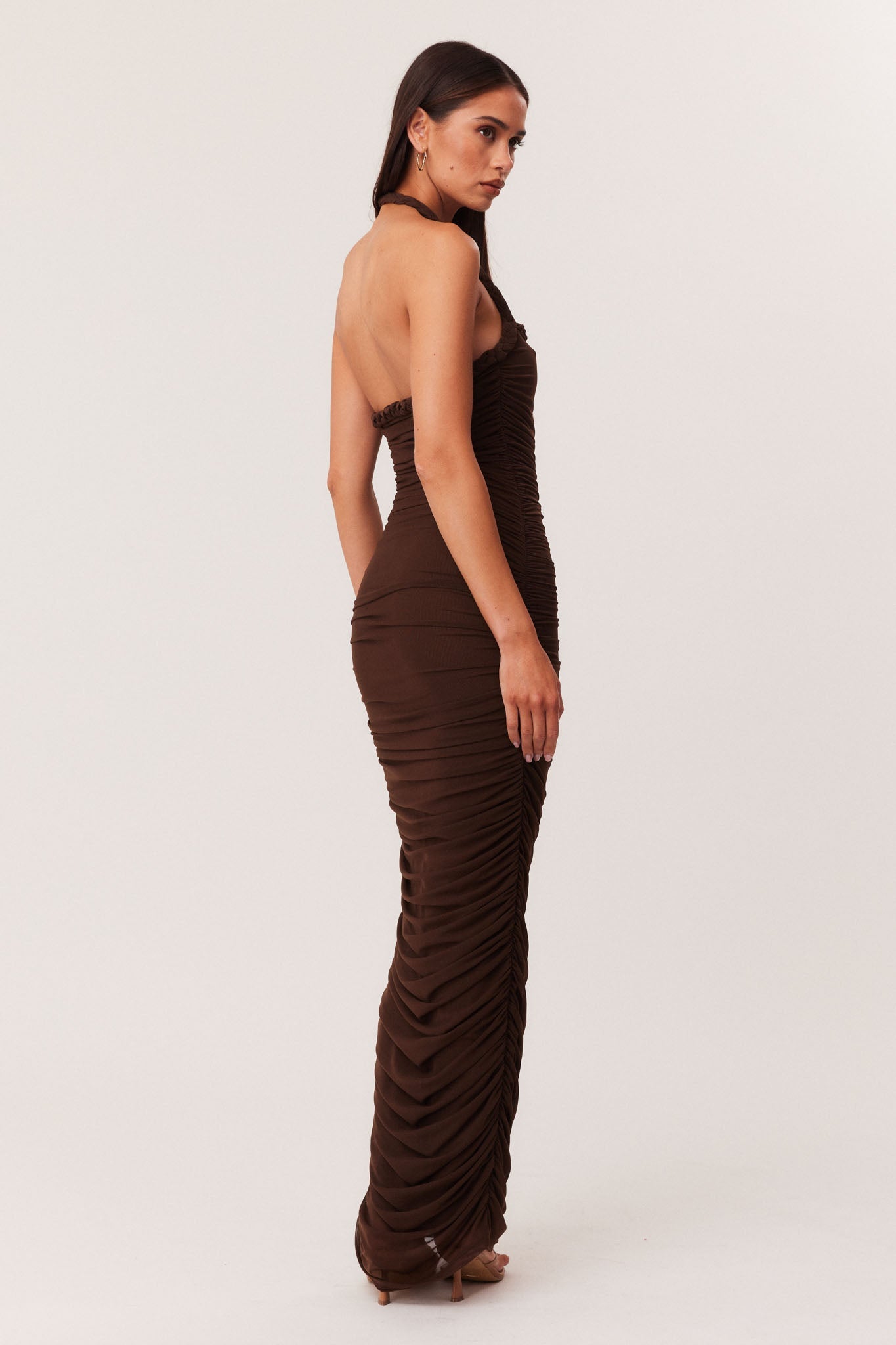 SNDYS GIANNA MAXI DRESS (Chocolate)