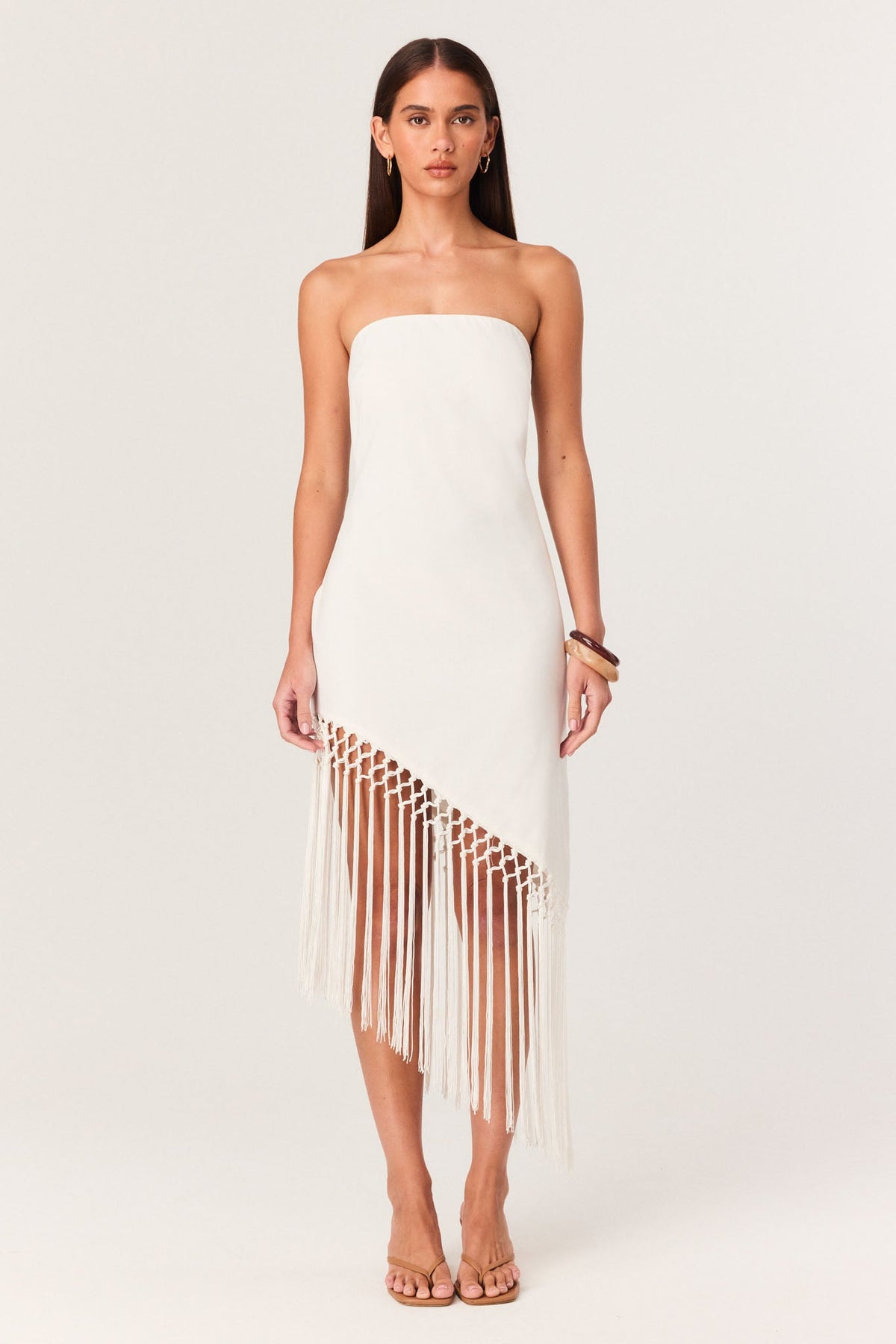 SNDYS CASPIAN MINI DRESS (White)