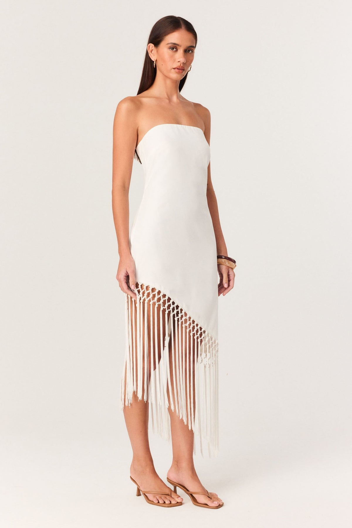 SNDYS CASPIAN MINI DRESS (White)