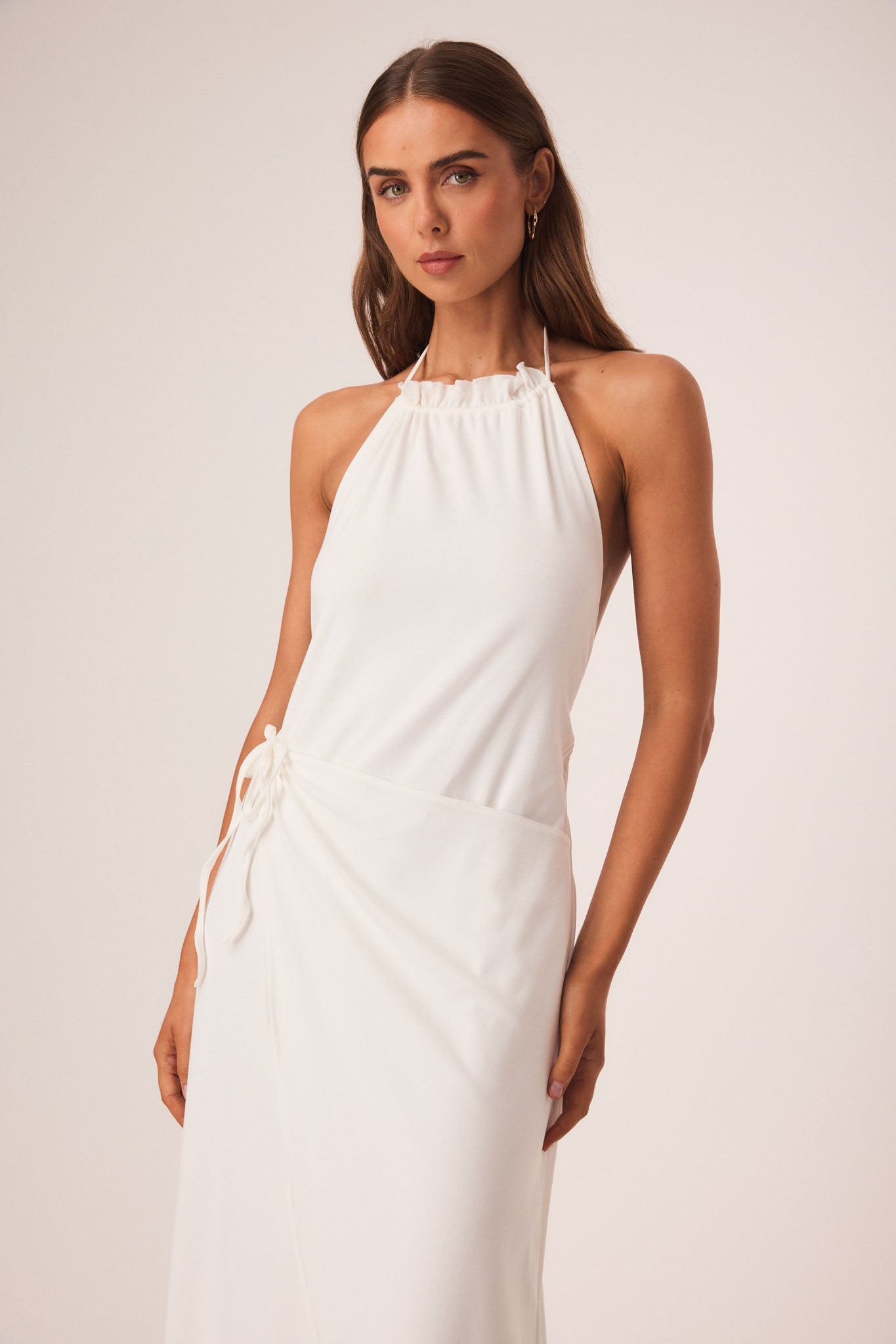 SNDYS POLLY MAXI DRESS (Off White)