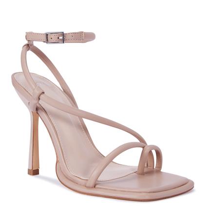 Image of Sandals. Product name - Zekta Women's Fast Fashion Nude Novo Sandals in Nude colour by brand - NOVO