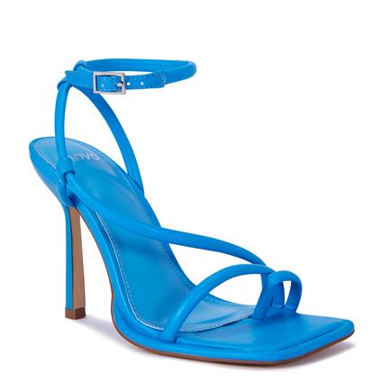 Image of Sandals. Product name - Zekta Women's Fast Fashion BLUE Novo Sandals in Blue colour by brand - NOVO