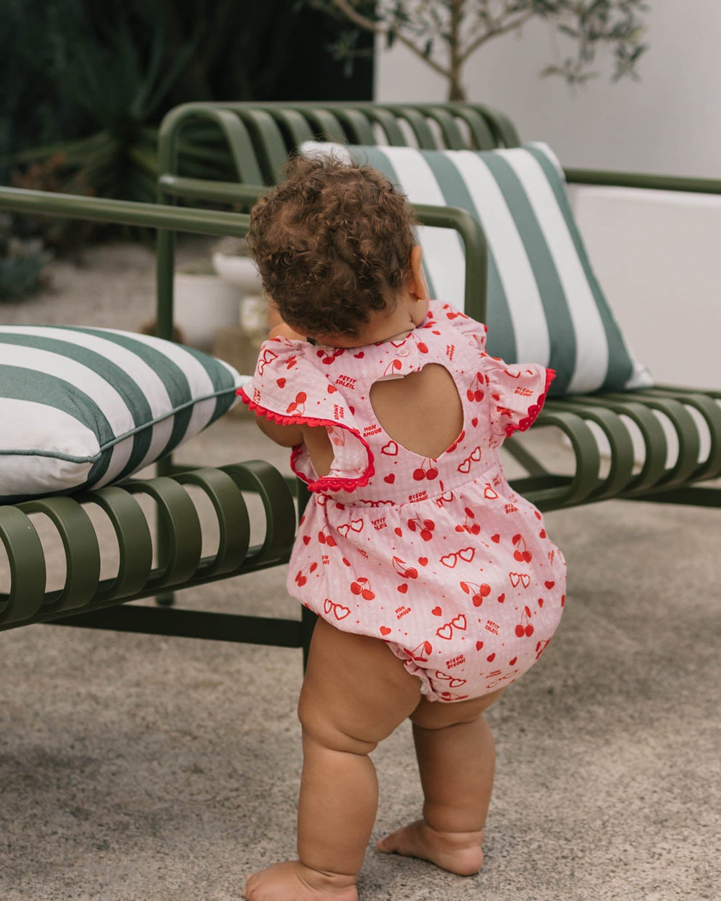 Walnut Melbourne Mon Cheri Romper (Mon Amour)