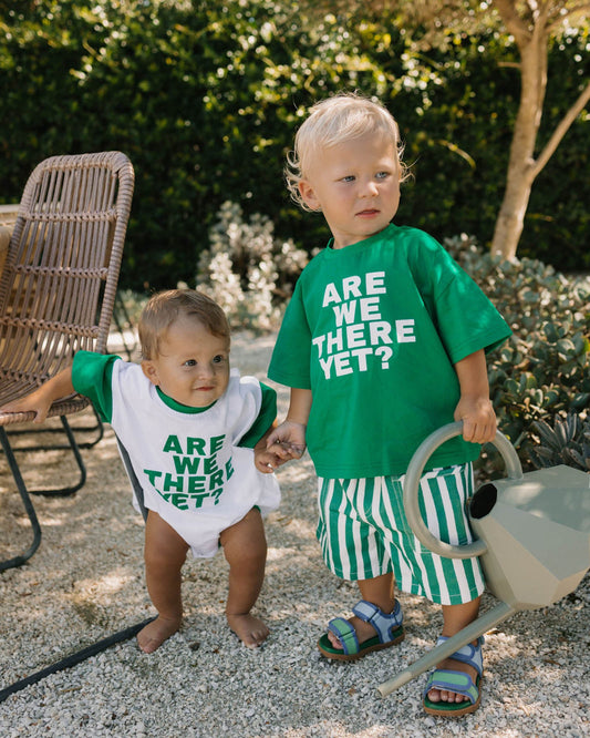 Walnut Melbourne Remy Short (Green Stripe)