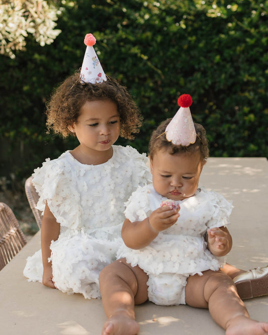 Walnut Melbourne Whimsy Dress (White Tulle)