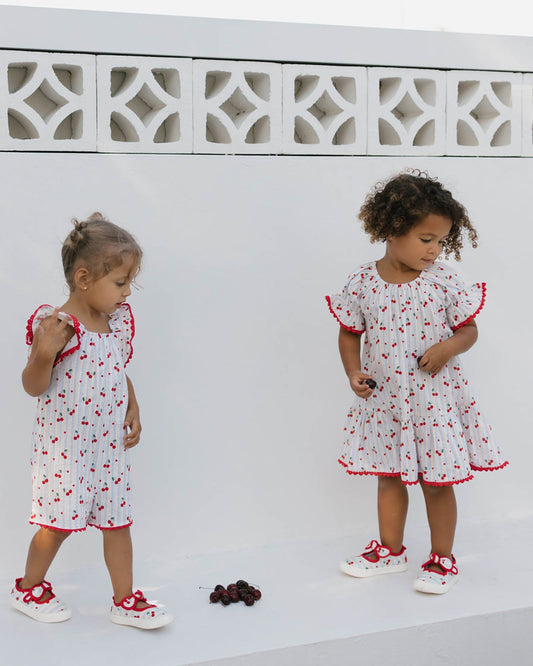 Walnut Melbourne Millie Canvas (Summer Cherries)