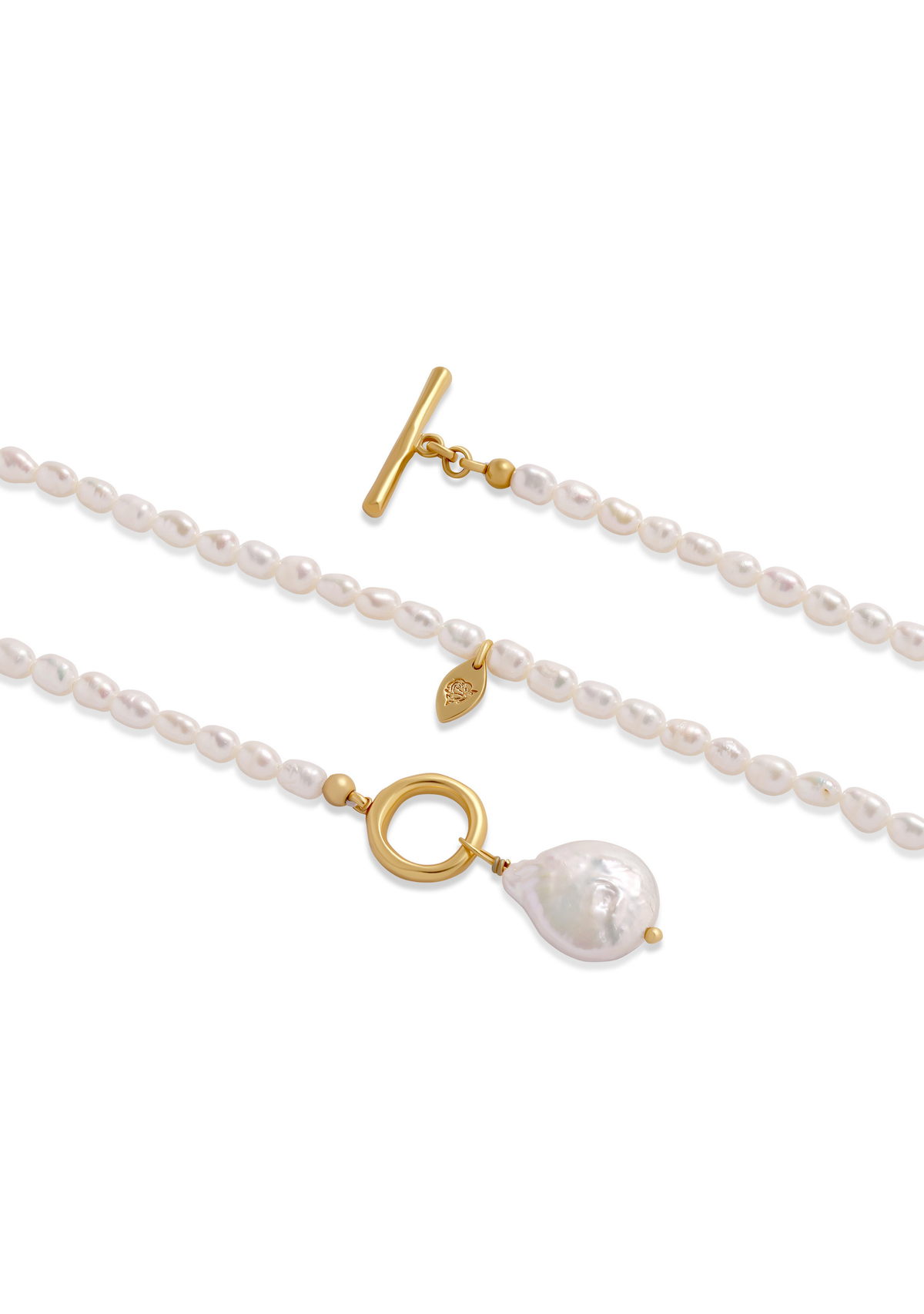 Auguste The Label Isla Pearl Necklace (Print)