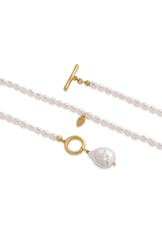 Auguste The Label Isla Pearl Necklace (Print)