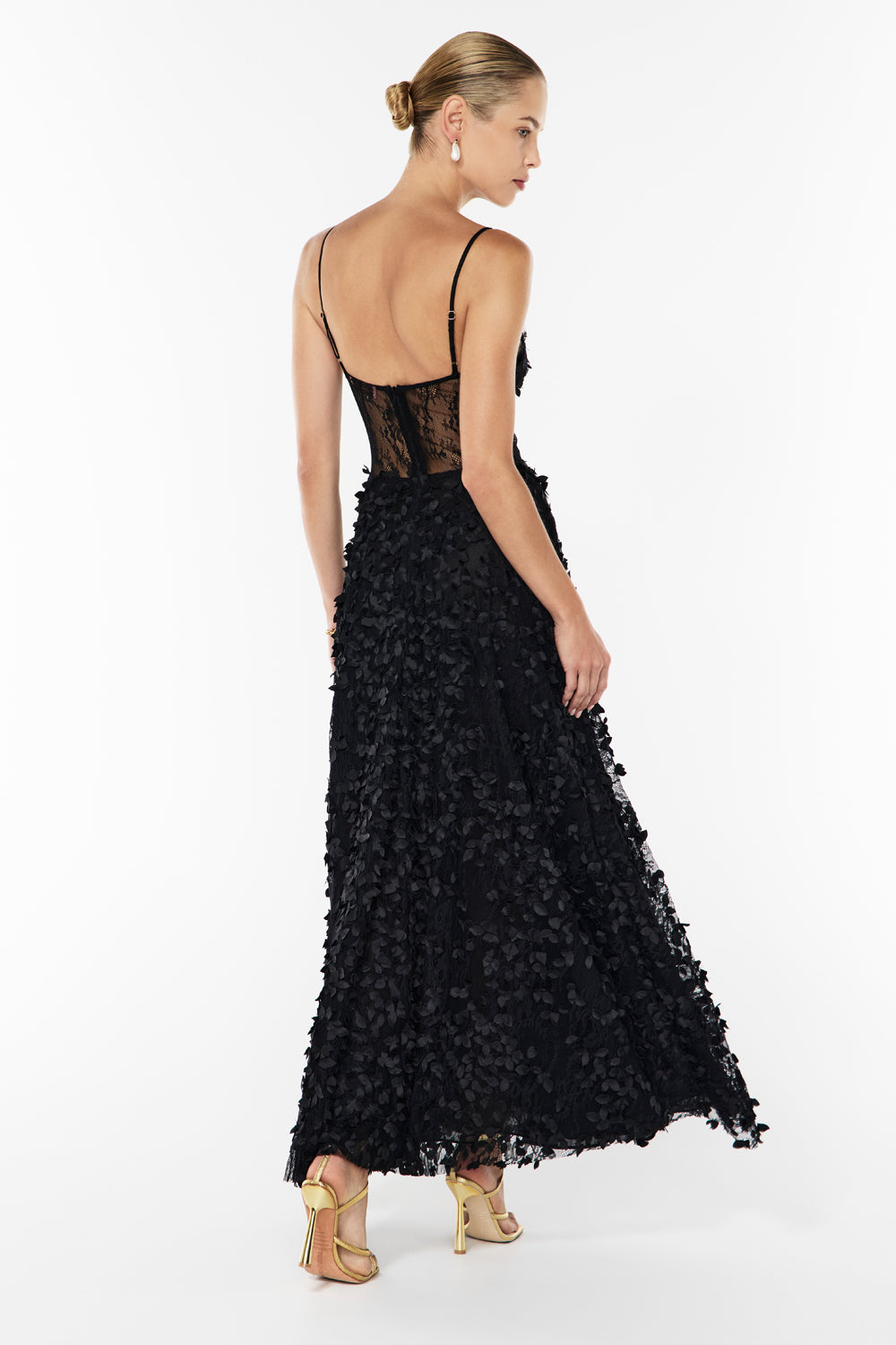 Enchantment Bralette Dress (Black)
