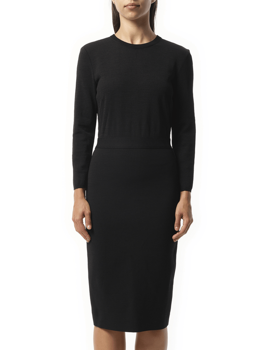 Image of a model wearing Dress. Productname: GIVENCHY Givenchy Short Dress in Black colour by brand - GIVENCHY