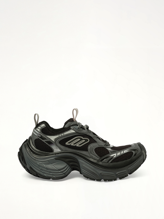 Image of Sneakers. Productname: BALENCIAGA 6XL Sneaker in Black colour by brand - BALENCIAGA