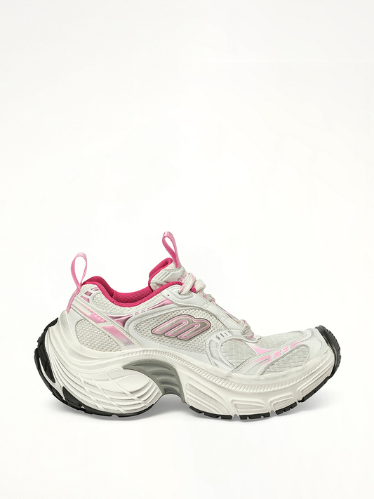 Image of Sneakers. Productname: BALENCIAGA 6XL Sneaker in White colour by brand - BALENCIAGA