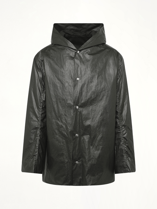 RICK OWENS Cropped Mac (Black)