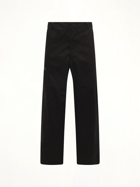 Y-3 Ut Twill Straight Leg Pants (Black)