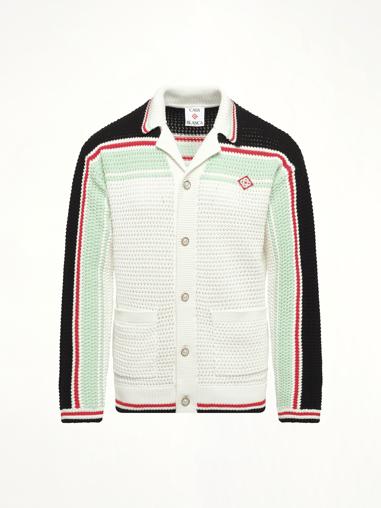 CASABLANCA Faux Crochet Shirt (Multicolour)