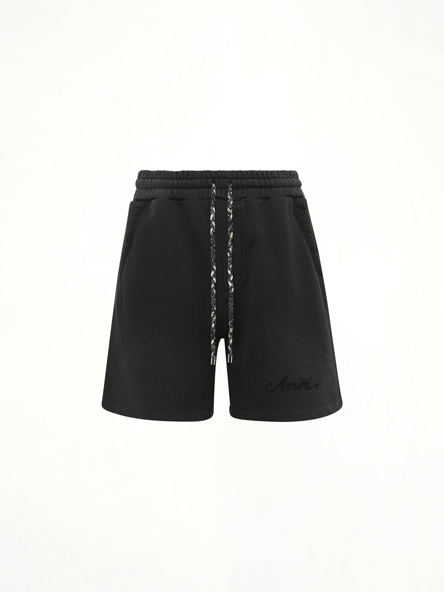 AMIRI Bleach Bandana Shorts (Black)