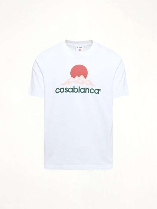 CASABLANCA Casablanca Montagne T-Shirt (White)