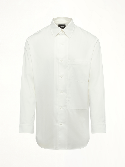 Y-3 Sporty Cotton Shirt (White)