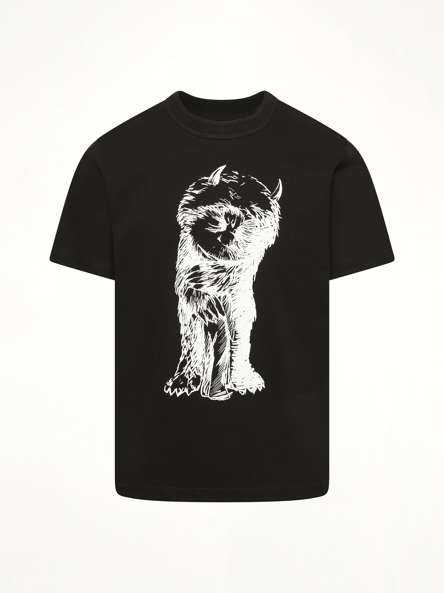 SACAI WHERE THE WILD THINGS ARE Monster T-Shirt (Black)