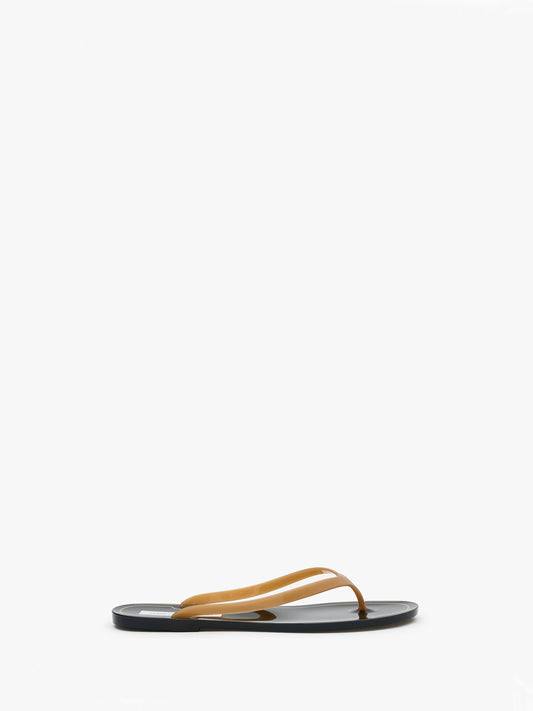 Image of Sandals. Productname: Christopher Esber Jo Flip Flop in Almond colour by brand - Christopher Esber