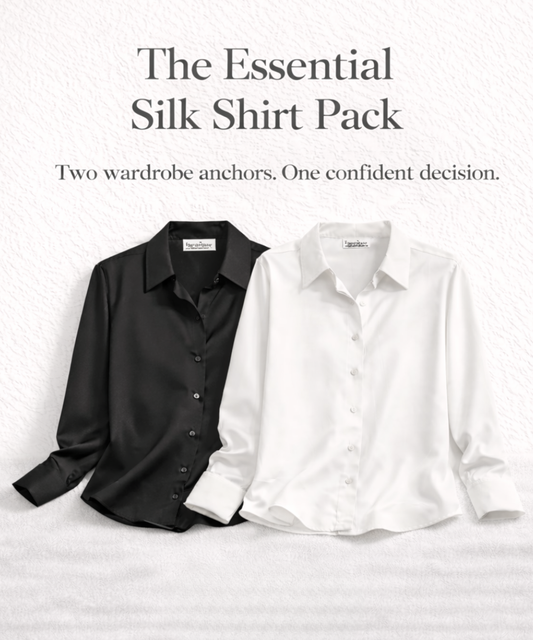 Image of a model wearing Uniforms & Workwear. Productname: The Essentials in Bundle colour by brand - The Fable