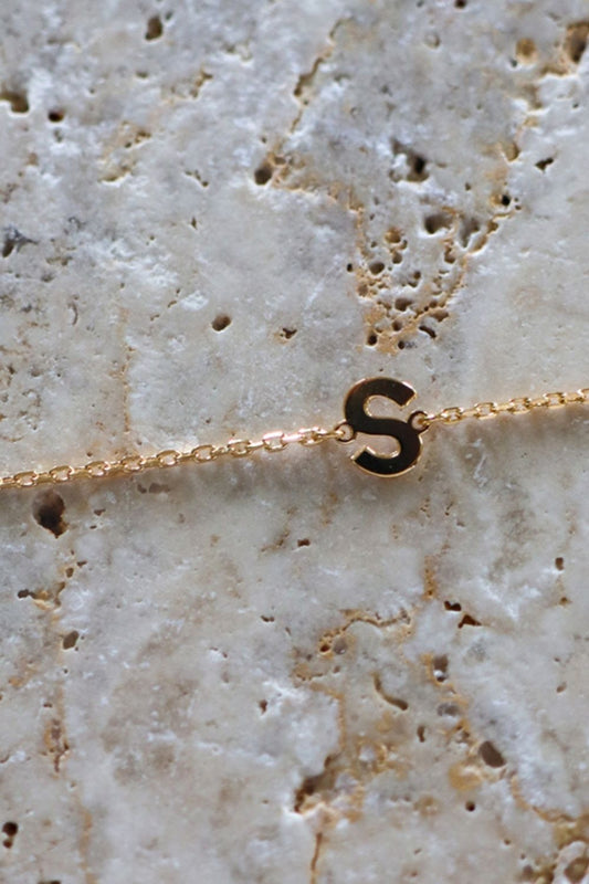 Kabana Initial Bracelet (Gold)