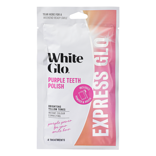 Image of Teeth Whiteners. Product name - Purple Polish in colour by brand - White Glo