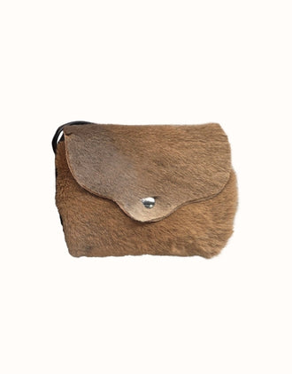 Image of Bags. Product name - Bush Ugg® Small Flapover Bag in Natural colour by brand - Bush Ugg