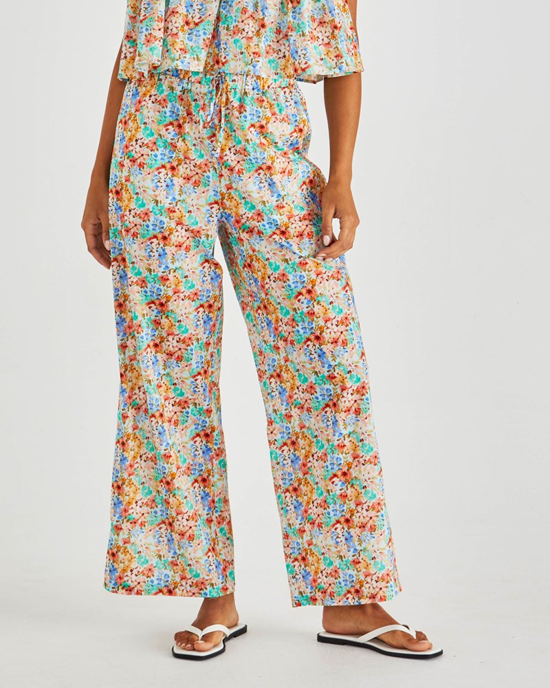 Sass Clothing Panna Elasticated Pant (Blossom)