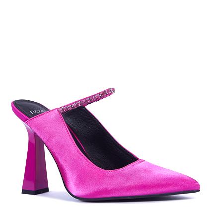 Image of Sandals. Product name - Zhirsty Women's Fast Fashion Magenta Novo Sandals in Magenta colour by brand - NOVO