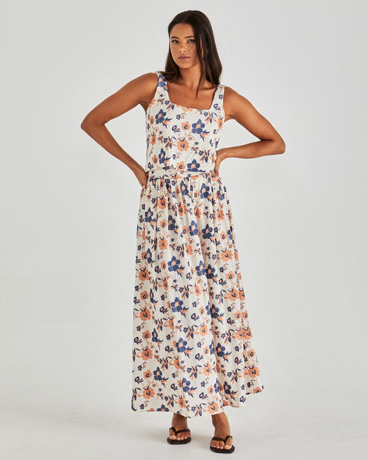 Sass Clothing Luca Crop Top (Floral Embroidery)
