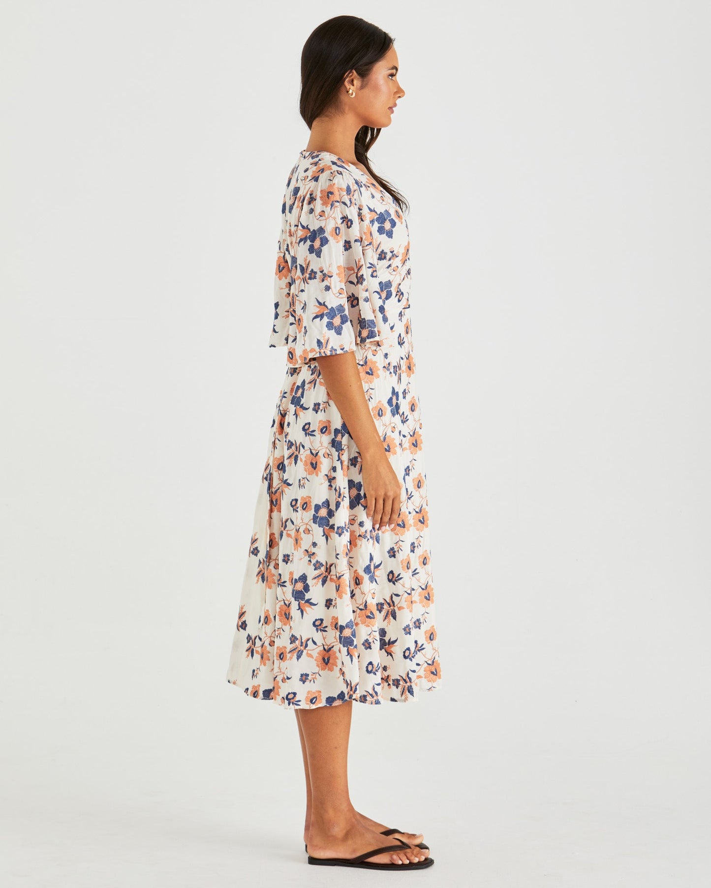 Sass Clothing Luca Dress (Floral Embroidery)