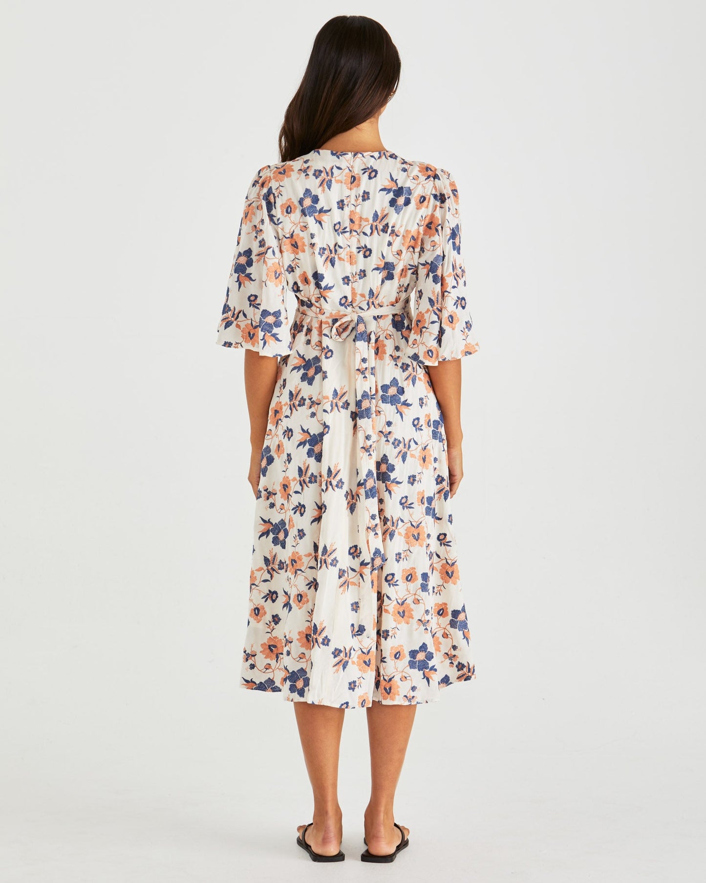 Sass Clothing Luca Dress (Floral Embroidery)