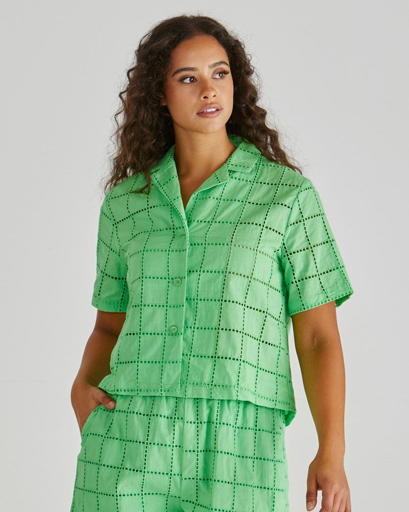 Sass Clothing Spencer Shirt (Green)