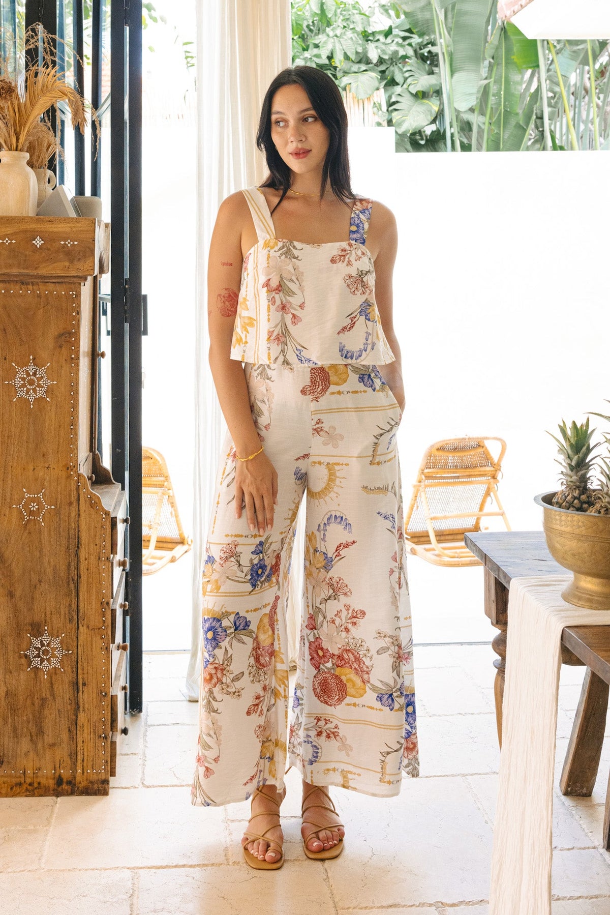 Heychic Melina Multicolour Jumpsuit (Floral)
