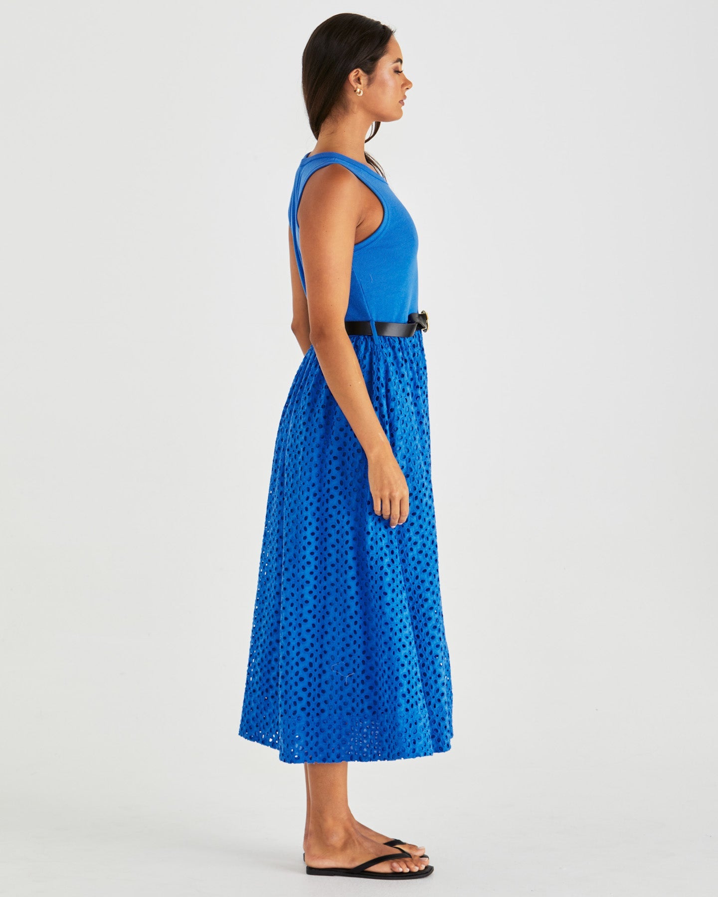 Sass Clothing Pattie Dress (Bright Blue)