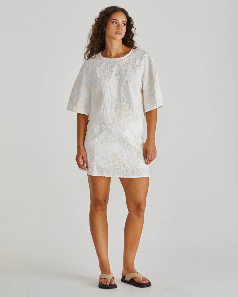 Sass Clothing Shay Top (Cream)