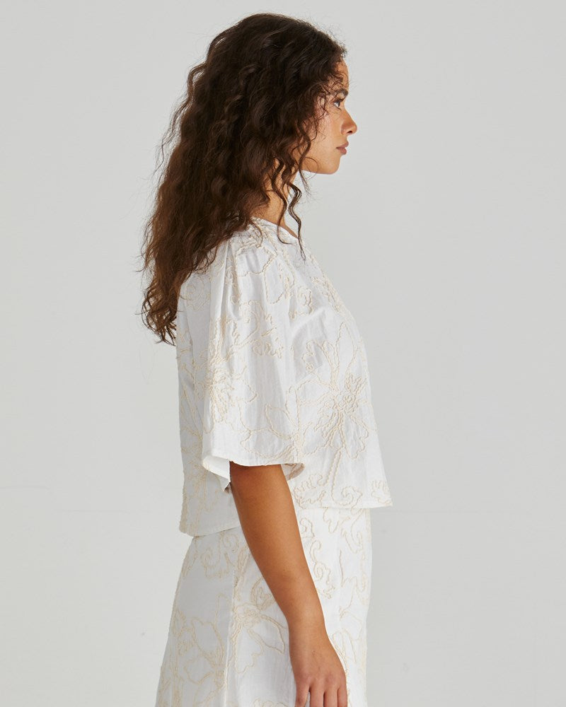 Sass Clothing Shay Top (Cream)