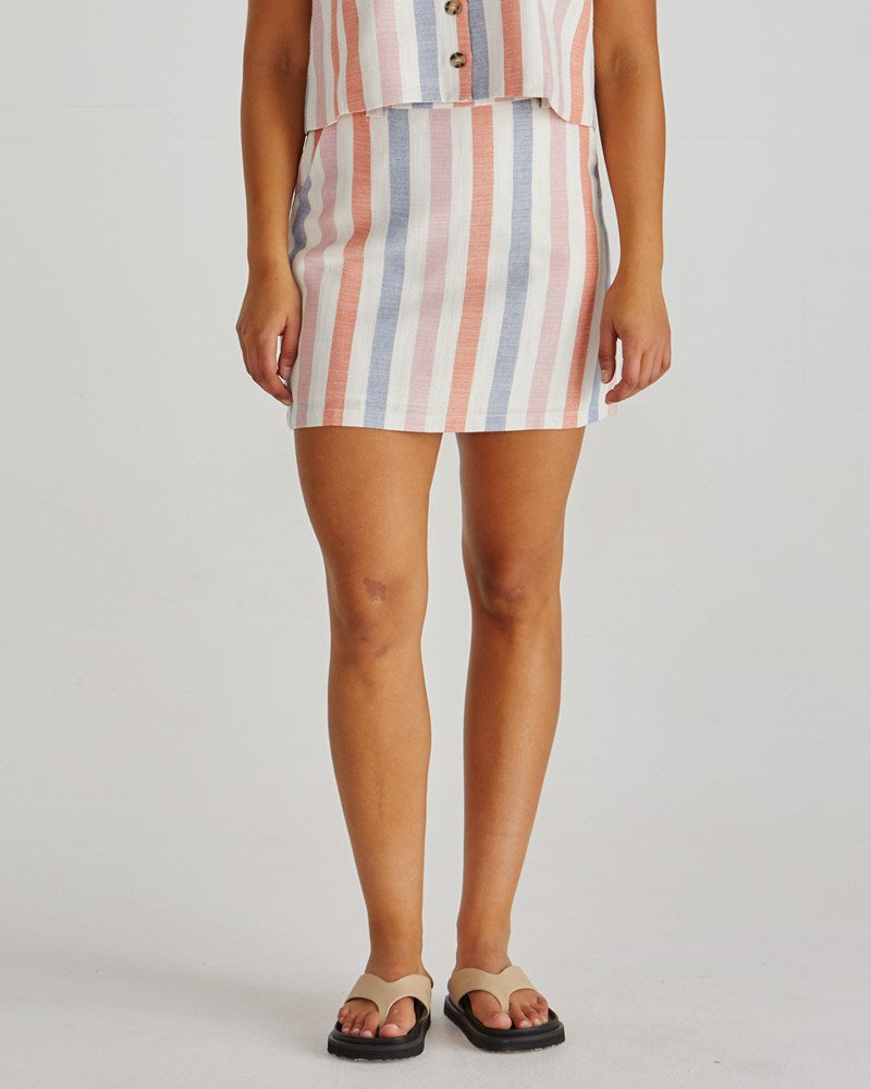 Sass Clothing Travis Skirt (Multi Stripe)