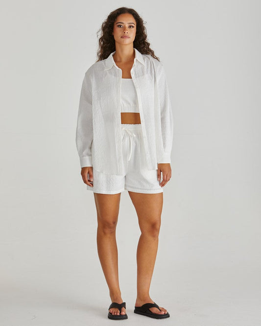 Sass Clothing Alani Shirt (White)