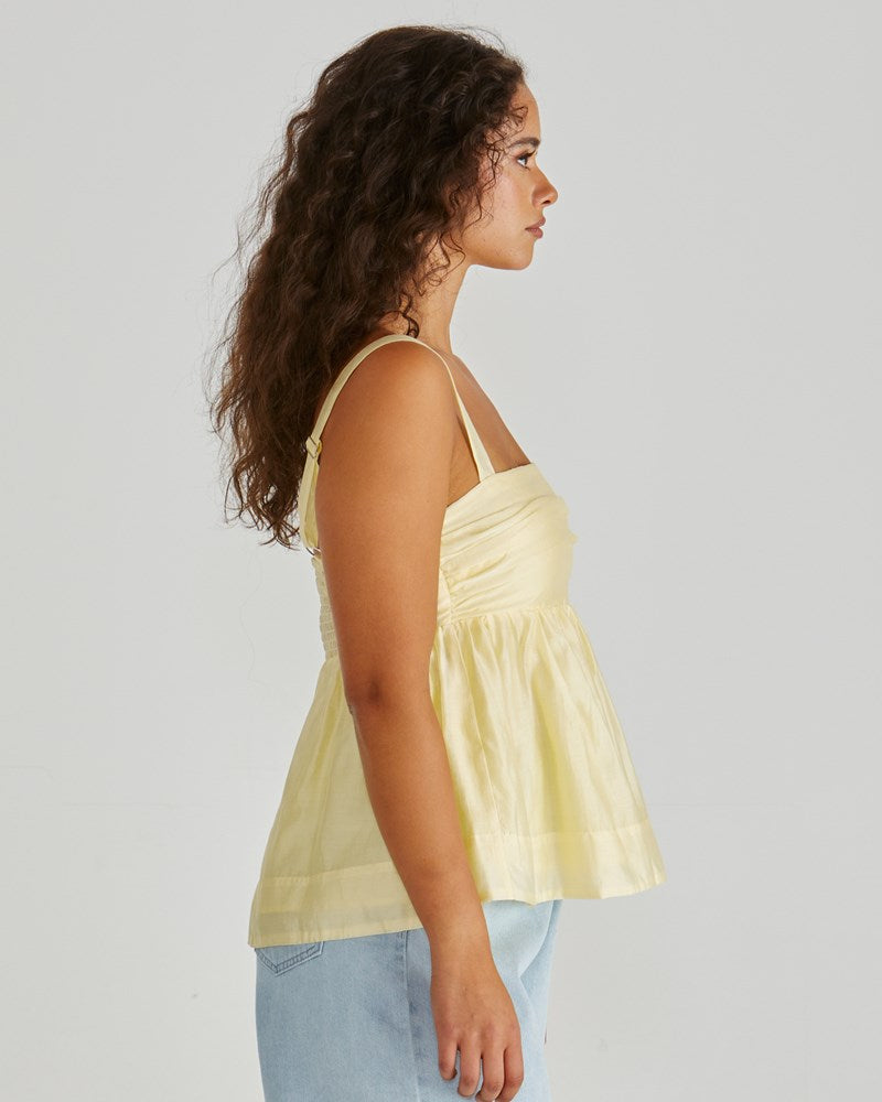 Sass Clothing Della Top (Yellow)