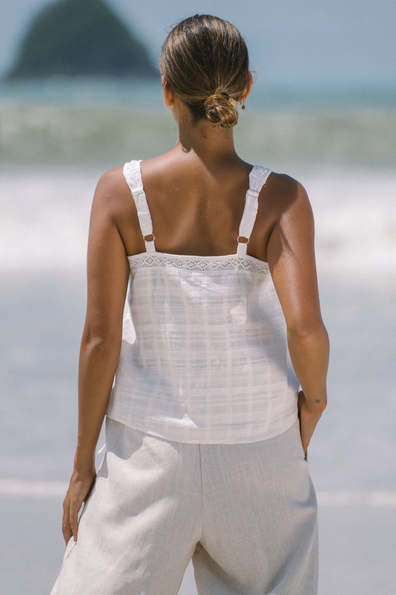 Heychic Ari Cami Top (White)