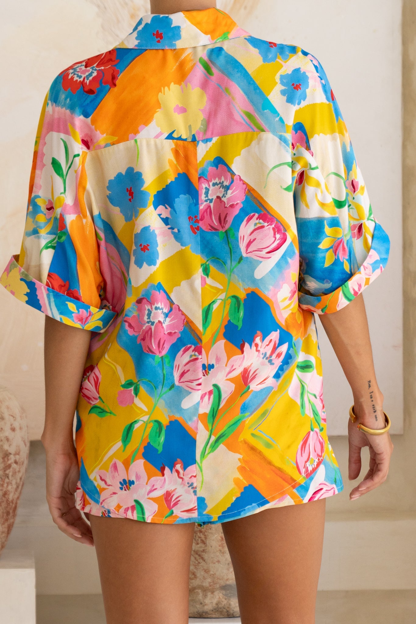 Heychic Jardin Multicolour Shirt (Floral)