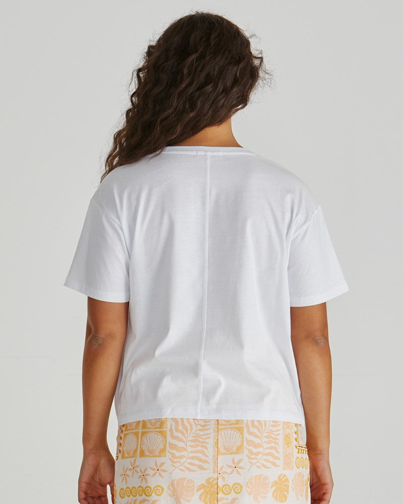 Sass Clothing Cynthia Tee (Seashell)