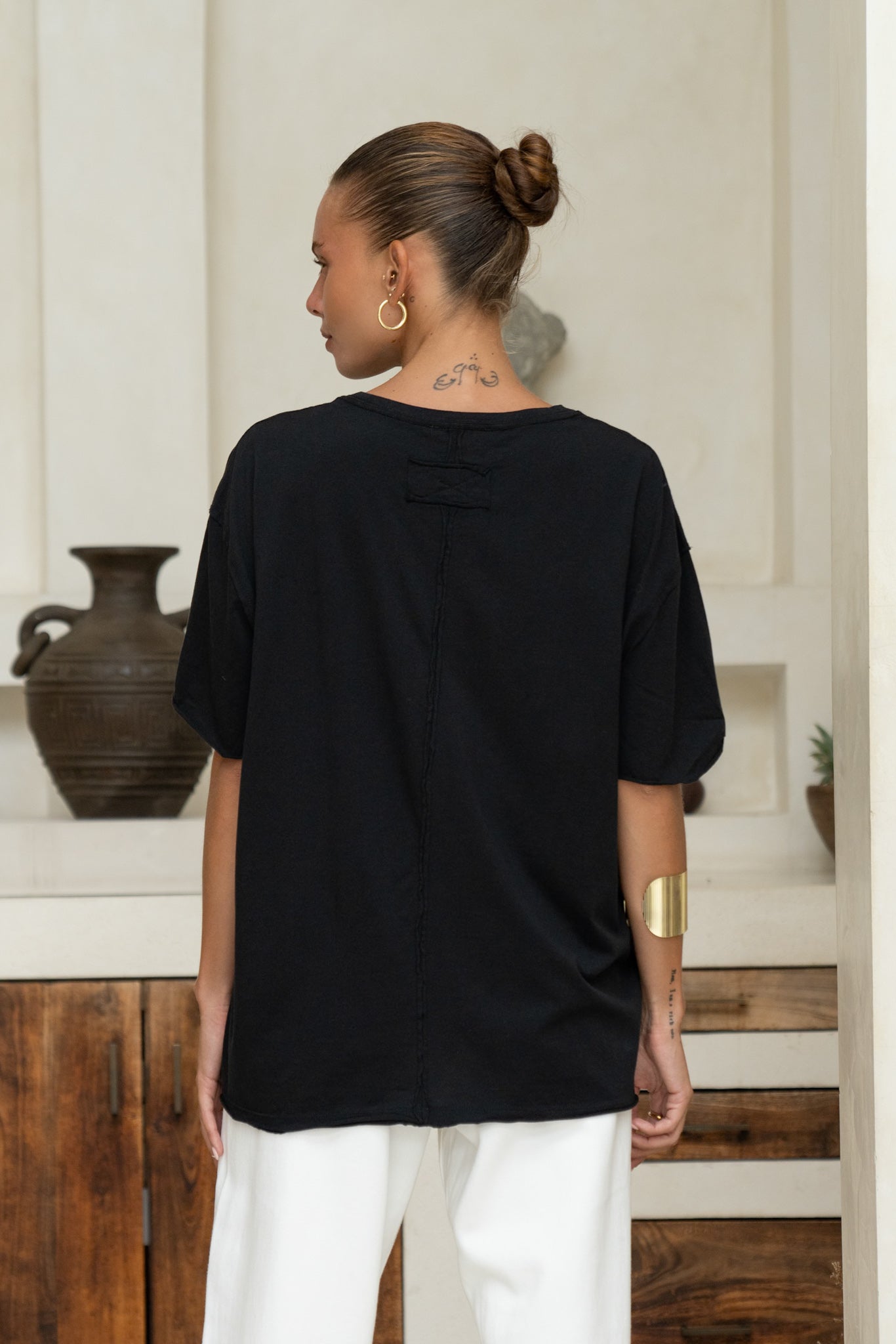 Heychic Jordyn Oversized T-Shirt (Black)