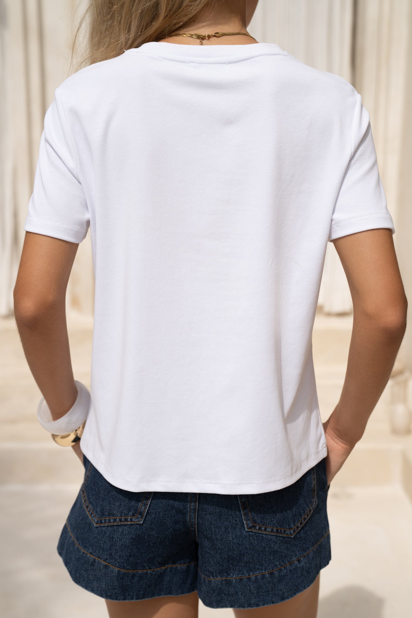 HEYCHIC Nox Classic Fit T-Shirt (White)