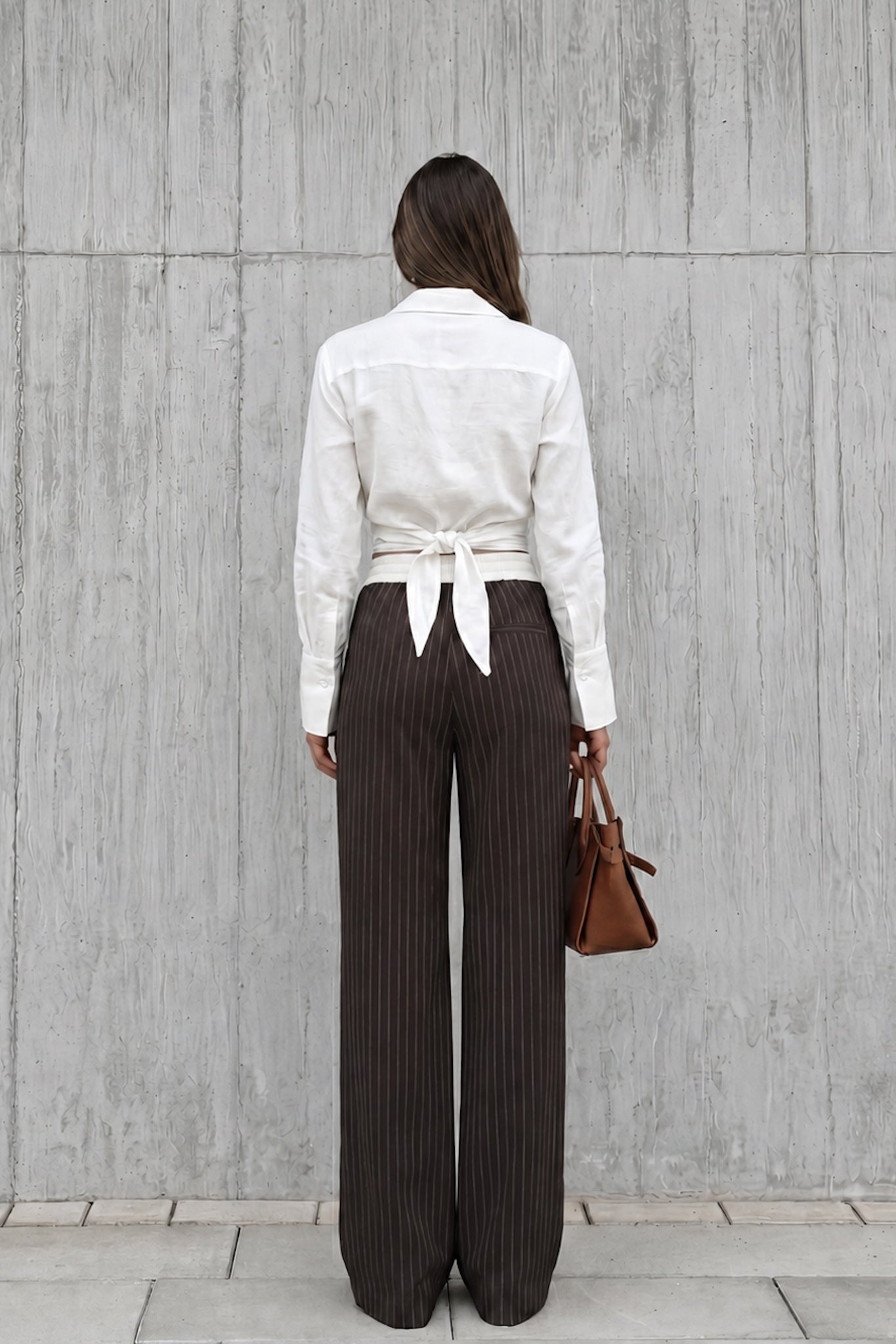 HEYCHIC Luma Wrap Shirt (White)