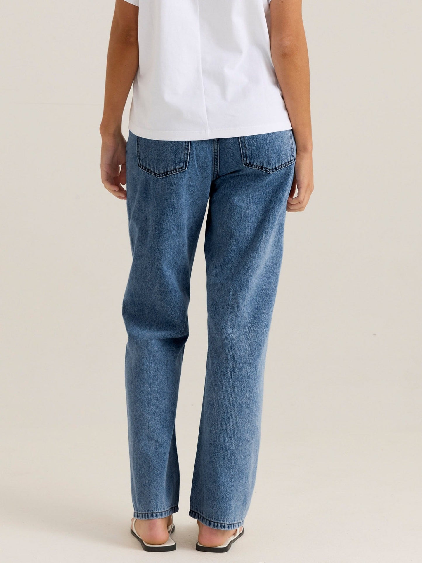 Sass Clothing Kalani Straight Leg Jean (Royal Blue Wash)